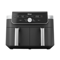Ninja DualZone XL, 9,5 L, 2470 W, juoda - Karšto oro gruzdintuvė