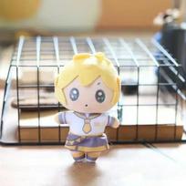 Anime Hatsune Miku pliušinis žaislas KAITO MEIKO Luka Kagamine Rin Len figūrėlė minkšta lėlė Kawaii Q versija raktų pakabukas krepšio pakabukas dovana