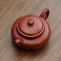 Yixing Purple Clay Teapot, Handmade Tea Pot [Original Ore Zhu Ni], Brewing Tea Set, Antique-Style Pot, 210ml Gift Box