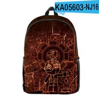 Classic Novelty Cool Humor Isaac pupil Bookbag Notebook Backpacks 3D Print Oxford Waterproof Boys/Girls Travel Backpacks
