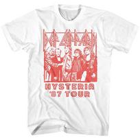 Def Leppard 87 Group Tour Tshirt S