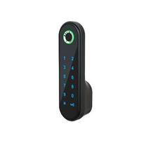 Rixiang ZW175 Smart Lock CN Sauna Cabinet Wardrobe Door Drawer Locker Fingerprint and Password Unlock Zinc Plated 150x42x32mm (Black,Zw175-silver (fingerprint password)) juoda