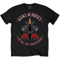 Guns N Roses Unisex TShirt Night Train Black XL