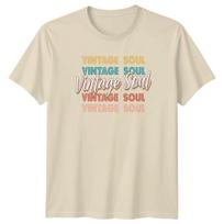 Vintage Soul T-Shirt Retro Style Gift For Him And Her XL