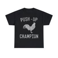 Cock Push-Up Champion Short Sleeve Graphic T-Shirt, Sizes S-5XL S