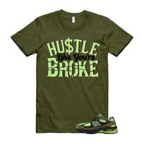 2010 Sea Moss Afterglow Olive Green Black T Shirt Match BROKE 2XL