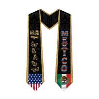 Soft And Comfortable Sateen Graduation Stole Scarf For 2026 Graduates Award Ceremonies With 10 Color Choices B