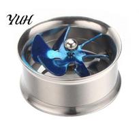 1 vnt. 8–20 mm vėjo malūno nerūdijančio plieno ausų kištukai tuneliniai unisex auskarų vėrimo papuošalai 10mm mėlyna