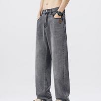 Tens Laisel Jeans Men's Summer Thin Simple Loose Straight Pants 28