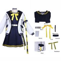 Female cosplay costumes, anime costumes, hooded sailor uniforms, cosplay sets, Halloween cosplay parties, and anime exhibition costumes S