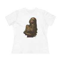 Iconic Sade Love Deluxe Fan Art Women's Premium Tee | Unique Sade Album Cover T-Shirt 2XL