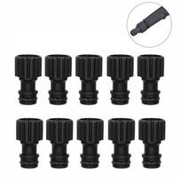 10PCS ABS Nipple Connector M18 X 1.5mm Female Thread 18 Mm Nipple Connector  Quick Connector Use M18 X 1.5mm