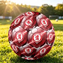 Middlesbrough Futbolo Spausdintas Dydis 5 Futbolo Kamuolys, Neslystantis Suaugusiųjų Rungtynių Futbolo Suvenyras Futbolo Gerbėjams Size 5
