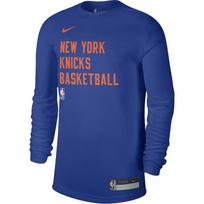 Nike New York Knicks Men's Nike Nba Practice Long Sleeve T Shirt FD9959-495 M