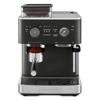 Kavos aparatas su girnine kavamale KitchenAid 5KES6551EBK, Cast Iron Black