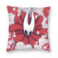 Hollow Knight Silksong Pillowcase Soft Polyester Cushion Cover Decorative Pillow Case Cover Home Zippered 45*45cm 12x12Inch