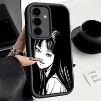 Phone Case for Samsung Galaxy A17 A16 A15 A14 A13 Japanese Horror Anime A56 A36 A26 A55 A35 A25 A54 A34 A24 A53 A33 A23 A07 A06 Samsung A24