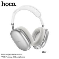 HOCO. W55 Bluetooth On-Ear Headphones sidabras