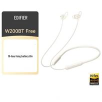 Edifier W200BT Free Wireless Neckband Earphones balta