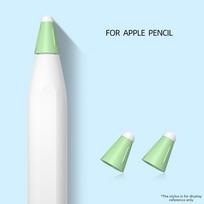 8Pcs Noise Reducing Pen Tips Screen Protector Nibs for Apple Pencil 1 2 Pro USB-C Writing 8Pcs žalia