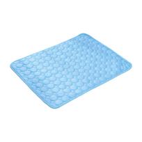 Ice Silk Pet - Summer Cool Sleeping Pad for Dogs and Cats - Soft Comfort Bed XS mėlyna