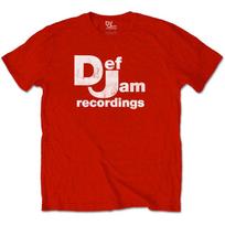 Def Jam Recordings Unisex Tshirt Classic Logo S