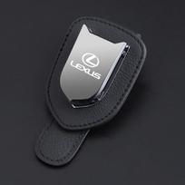 Automobilio saulės skydelio akinių laikiklis Daugiafunkcis saulės skydelio laikymo laikiklis, skirtas Lexus FSPORT LBX NX RX 350h 450h ES UX 300e GS GX IS LS juoda