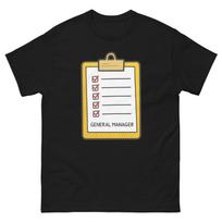 General Manager Occupation Job Professional T-Shirt XXXL