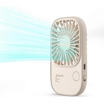 Brown Mini Portable Fan, Handheld Fan, Usb Rechargeable Handheld Fan With 3 Speeds, Battery Operated Eyelash Fan For Girls Kids Women Men Travel