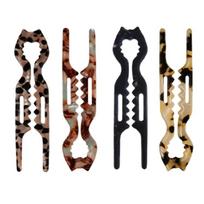 Acrylic U Pin Kitty Head For Secure Bun Hold Lightweight Hair Stick Perfect For Various Hairstyles