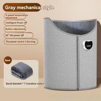 Foot Warmers Under The Desk Office Leg Foot Warmers Heating Pad Winter Cushion Folding Electric Heater