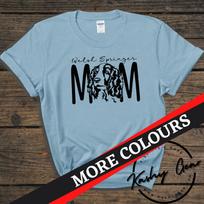 Welsh Springer Mom Shirt | Welsh Springer Spaniel Dog TShirt | Dog Mama | Custom Personalized Tee | Gift For Dog Lovers T Shirt 3XL