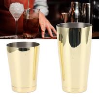 304 Stainless Steel Cocktail Shaker 2 Section Drink Shaker Mixer Bar Wine Cup Shaker  Homebars auksas