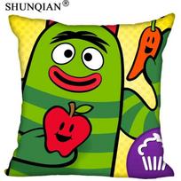 New Arrival Yo Gabba Gabba Pillowcases Zipper Custom Pillow Case More Size Custom Your Image Gift Peach skin 18*18(CM)-1Pcs