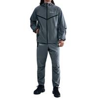 Nike Fc Barcelona Tech Windrunner Men's Nike Soccer Full-Zip Woven Jacket HM4234-084 L black
