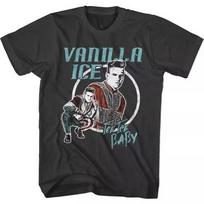 Vanilla Ice Vanilla Ice Circle Smoke Adult T-Shirt Unisex T-Shirt XL