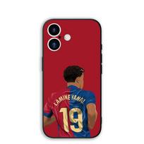 Dėklas Xiaomi Redmi Note 13 A3 14 Pro Plus 9T 14C 13C 13X 9C NFC + Pro+ 5G 4G Telefonui Ispanijos Futbolas Nr. 19 Futbolas Nr.19 Redmi Note 13 4G