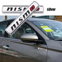 API5   2pcs/1pair NISMO newest metal Car Fender side logo Car door Rear Bumper tail door Emblem car door sticker Accessories For Nissan
