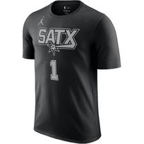Jordan x NBA SpursEssentials T Shirt Men's Black DV5795-018 S