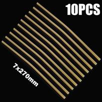 10 vnt. Ilgai išliekantys karšto lydalo klijų lazdelės Pašalinimas sulūžusių klijų Automobilio priedai 10Pcs 7x270mm