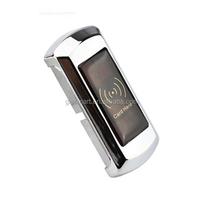 AA Batteries Ic Rfid 125khz Card Sauna Locker Lock in Swimming Pool with Free Wristband Smart Locking System for Filling Cabinet (Silver,Aluminum Door&Cabinet lock) sidabras