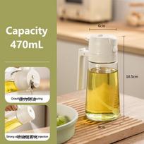 2In1 Kitchen Spray Oil Dispenser Oil Sprayer Polisher Or Only Brush Spray For Air Fryer Salad Grilling Roasting Cooking Kitchen