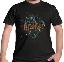 Oficialus Def Leppard marškinėlis Shatter logotipas Rock juodas Hysteria naujas S iki XXL M