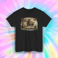 All For Rum And Rum For All Pirate Ship Shirt Vintage Tee S-5XL Gift L