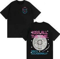 2026 Harry Styles Kiss All The Time Disco Occasionally Graphics Tshirt Men Women Summer Cotton Clothing Short Sleeved Top L