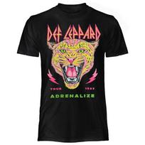 Def Leppard Official TShirt Jersey Original Adrenalize Black Rock TShirt S
