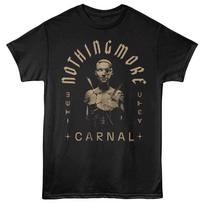 Nothing More - Carnal - Black - Front Print Adult Unisex Short Sleeve T-Shirt L