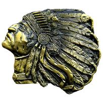 Antique Indian Pattern Belt Buckle With Quick Release Mechanism For Easy Attachment Waist Belt Replacement Accessories