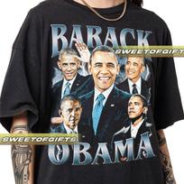 Limited Barack Obama Vintage T-Shirt, Shirt Gift For Woman and Man Unisex T-Shirt GP02 M