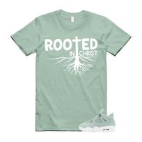 4 Seafoam Green White Sail T Shirt Match ROOTED S